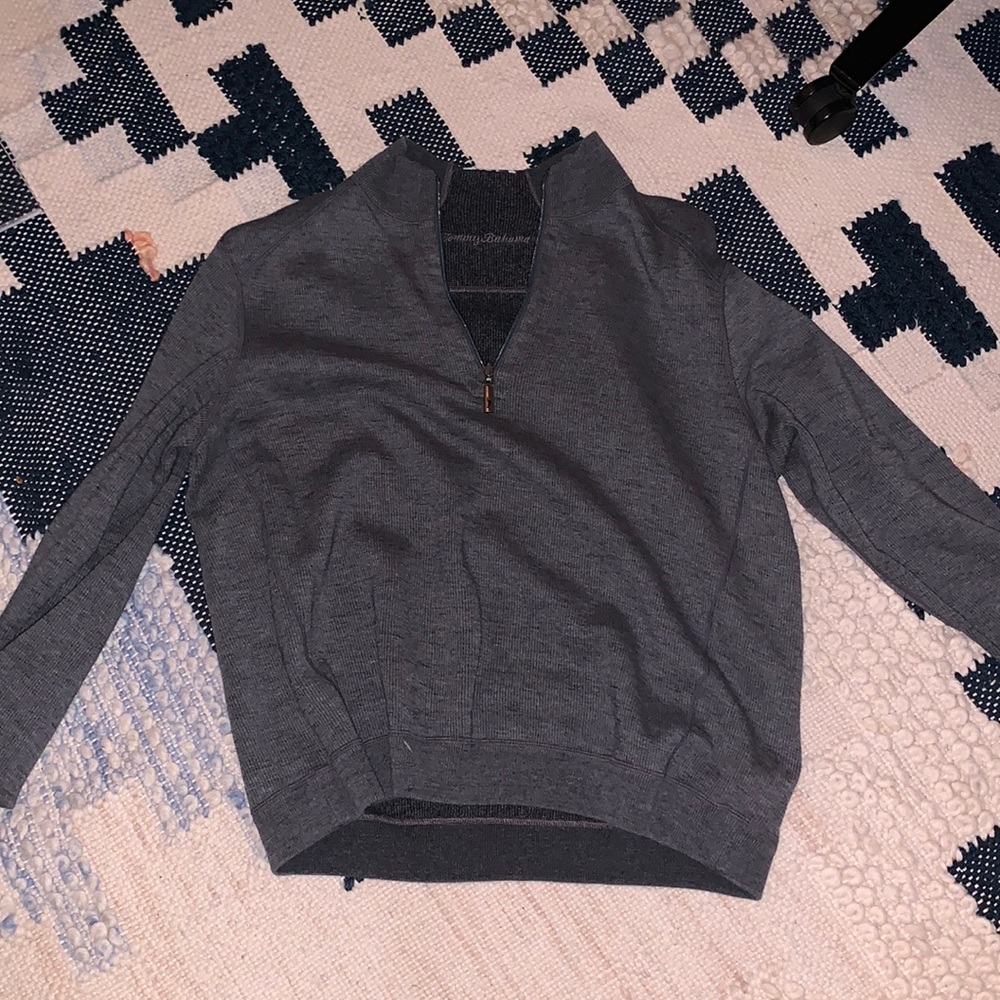 Tommy Bahama Quarter Zip Sweater